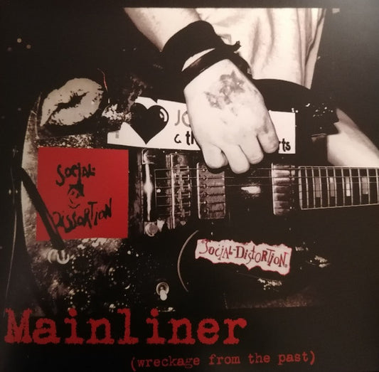 Image of Front Cover of LP - EX/EX - SOCIAL DISTORTION, Mainliner (Wreckage From The Past) (Craft Recordings ; CR00252, Europe 2019 Reissue, Inner), Opened Instore, Still In Stickered Shrinkwrap,  - 2826107E