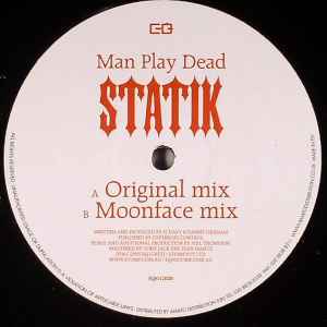 Image of Front Cover of 12" - /VG - MAN PLAY DEAD, Statik (EQ [Grey]; EQG 12028, Australia 2006, Plain Sleeve), light rub marks and whispy hairlines,  - 2846148S