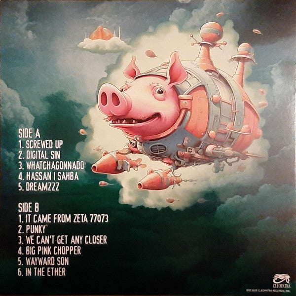 Image of Back Cover of LP - EX/EX - PINK FAIRIES, Screwed Up (Cleopatra ; CLO 4577, US 2023, Inner, Pink Vinyl), Opened Instore, Still In Stickered Shrinkwrap,  - 2826100E
