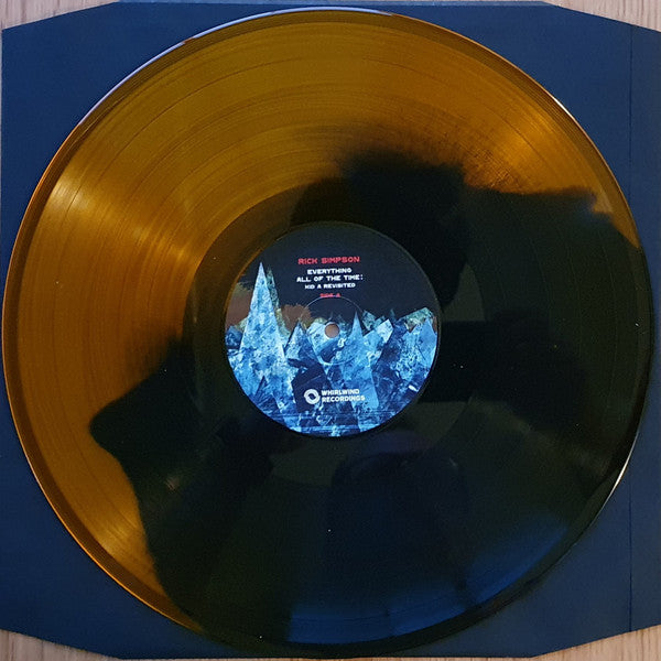 Image of Label Cover of LP - VG+/EX - RICK SIMPSON, Everything All Of The Time: Kid A Revisited (Whirlwind Recordings ; WR4765LP, Europe 2020, Black And Yellow Split Vinyl), Corner Bump,  - 2826082E