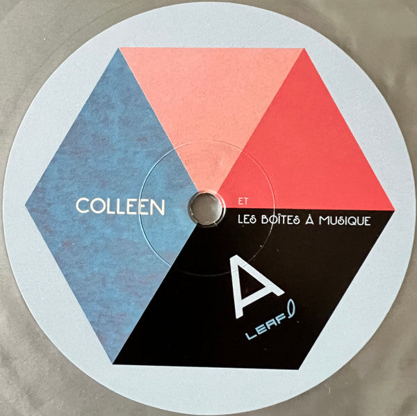 Image of Label Cover of Mini-LP - EX/EX - COLLEEN, Colleen Et Les Bo tes   Musique (Leaf ; BAY 53V, UK 2017, Company Inner, Silver Vinyl), Still In Stickered Shrinkwrap,  - 2826076E