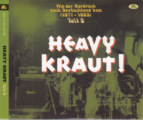 Image of Front Cover of 2xCD - VG+/VG+ - VARIOUS, Heavy Kraut! (Teil 2) (Wie Der Hardrock Nach Deutschland Kam) (1977-1983) (Bear Family Records; BCD17722 [362768], Germany 2024, Triple Gatefold, Booklet), ,  - 2736134E