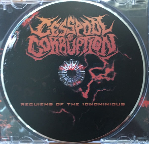 Image of Label Cover of CD - VG+/VG+ - CESSPOOL OF CORRUPTION, Requiems Of The Ignominious (Gore House Productions; GHP-077, US 2021, Jewel Case), ,  - 2736046E