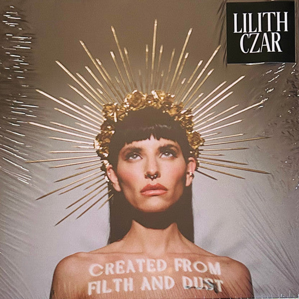 Image of Front Cover of LP - VG+/EX - LILITH CZAR, Created From Filth and Dust (Sumerian Records; SUM-1730, Worldwide 2023 Reissue, Inner, Limited Edition of 500, Gold Vinyl), Opened Instore,  - 2816116C