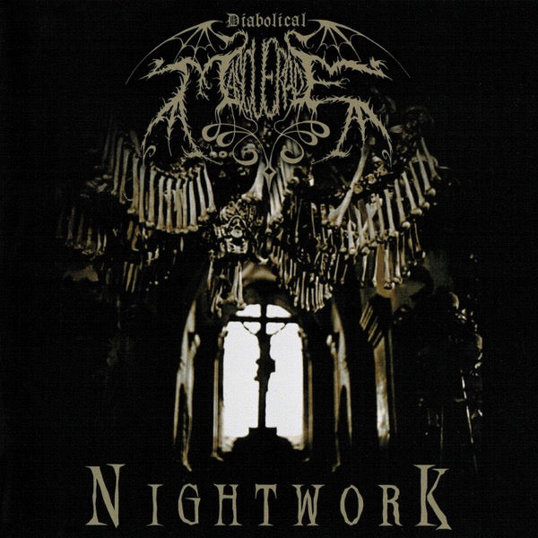 Image of Front Cover of CD - VG+/VG+ - DIABOLICAL MASQUERADE, Nightwork (Peaceville; CDVILED916, Europe 2021 Reissue, Jewel Case), ,  - 2836047E