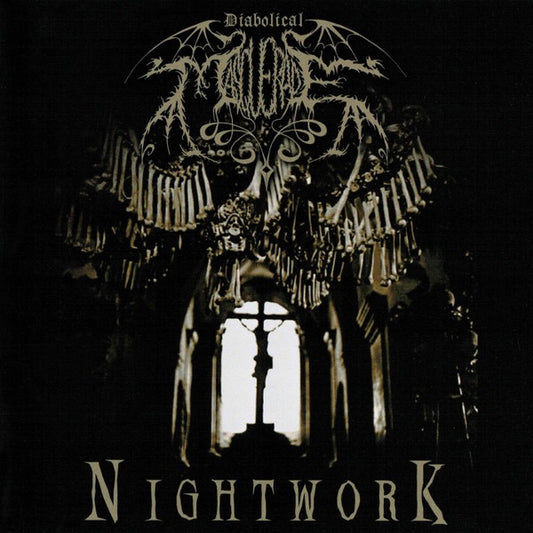 Image of Front Cover of CD - VG+/VG+ - DIABOLICAL MASQUERADE, Nightwork (Peaceville; CDVILED916, Europe 2021 Reissue, Jewel Case), ,  - 2836047E
