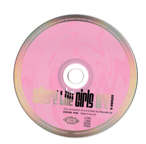 Image of Label Cover of CD - VG+/VG+ - VARIOUS, Where The Girls Are - Volume 6 (Ace; CDCHD 1032, UK 2004, Jewel Case), ,  - 2836060E