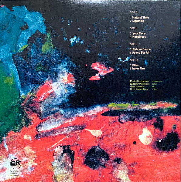 Image of Back Cover of 2xLP - VG+/VG+ - MURIEL GROSSMANN, Natural Time (Dreamlandrecords; DR 10821-2 LP, Estonia 2021, Gatefold, Stereo), ,  - 2726311E