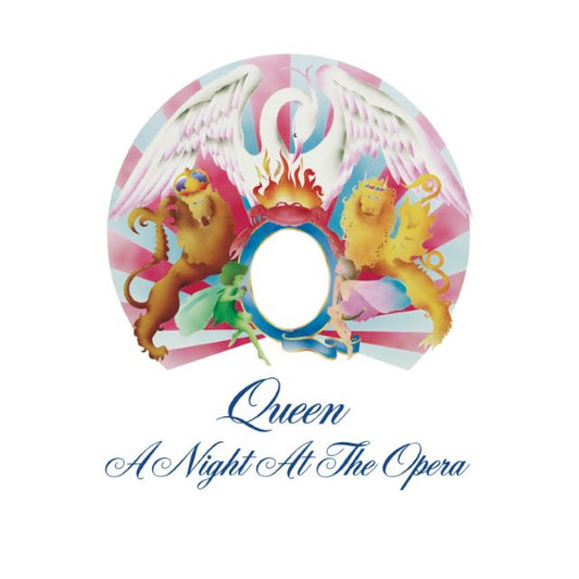 Image of Front Cover of CD - NEW/NEW - QUEEN, A Night At The Opera (Sony; 19802956582, UK 2026 Reissue), , Queen’s 1975 masterpiece A Night At The Opera returns for its 50th anniversary, featuring the groundbreaking “Bohemian Rhapsody,” the timeless ballad “Love of My Life,” and the hit “You’re My Best Friend,” this lavish edition celebrates the landmark album that became Queen’s first UK No. 1 and their first U.S. platinum record - 9407039C