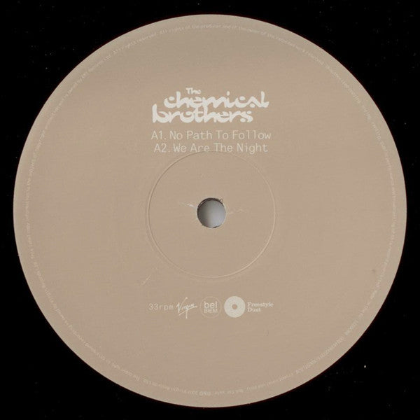 Image of Label Cover of 4544077S: 3xLP - THE CHEMICAL BROTHERS, We Are the Night (Virgin; XDUSTLDJ8, UK 2007, Promo, Textured Sleeve, 3 Inners) Strong VG+  VG+/VG+