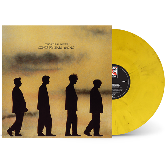 Image of Front Cover of LP - NEW/NEW - ECHO & THE BUNNYMEN, Songs to Learn & Sing (Warner Strategic Marketing; , UK 2026 Reissue, Card Sleeve, Yellow & Black Marble Vinyl), , By the release of Songs To Learn & Sing, Echo & The Bunnymen were a force to be reckoned with, pioneering the post-punk, new wave scene having released four highly acclaimed albums, Crocodiles, Heaven Up Here, Porcupine and Ocean Rain. Originally released in 1985, Songs To Learn & Sing is a comprehensive collection of Echo & The Bunnym