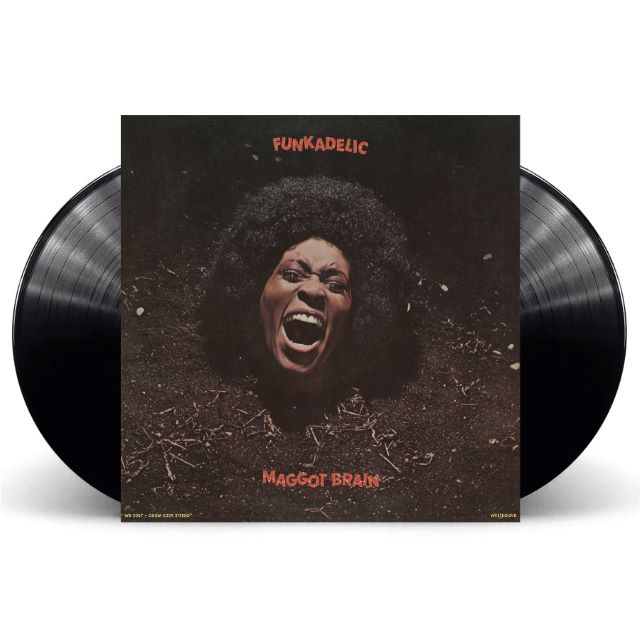 Image of Front Cover of 2xLP - NEW/NEW - FUNKADELIC, Maggot Brain (ORG MUSIC; ORGM2329LP-V1, UK 2026 Reissue, 45 RPM Edition ), , Released in 1971, Maggot Brain stands as the towering masterpiece in Funkadelic’s groundbreaking catalog. Initially misunderstood upon release, the album is now widely regarded as one of the most influential records of all time. Anchored by Eddie Hazel’s otherworldly guitar performance on the legendary title track and featuring enduring favorites like “Can You Get To That,” Maggo
