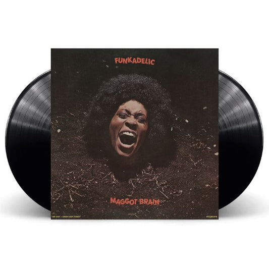 Image of Front Cover of 2xLP - NEW/NEW - FUNKADELIC, Maggot Brain (ORG MUSIC; ORGM2329LP-V1, UK 2026 Reissue, 45 RPM Edition ), , Released in 1971, Maggot Brain stands as the towering masterpiece in Funkadelic’s groundbreaking catalog. Initially misunderstood upon release, the album is now widely regarded as one of the most influential records of all time. Anchored by Eddie Hazel’s otherworldly guitar performance on the legendary title track and featuring enduring favorites like “Can You Get To That,” Maggo