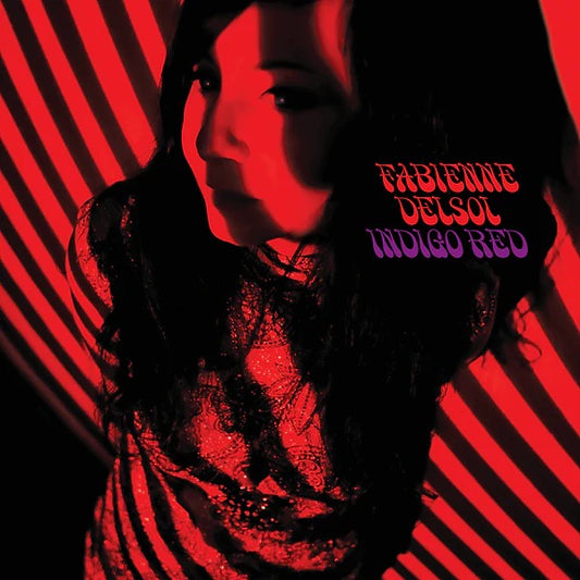 Image of Front Cover of LP - NEW/NEW - FABIENNE DELSOL, Indigo Red (Damaged Goods; DAMGOOD650LP, UK 2026, Black Vinyl), , Fabienne has been finessing her unique blend of neo- and classic psych, ye-ye, and  60s beat inspired pop since releasing her debut solo album No Time For Sorrows in 2004. She s now about to release her brand-new studio album Indigo Red. Fabienne s recording of  I m Gonna Haunt You  (from 2004's No Time For Sorrows) was featured in the second season of the massive BBC show Killing Eve 