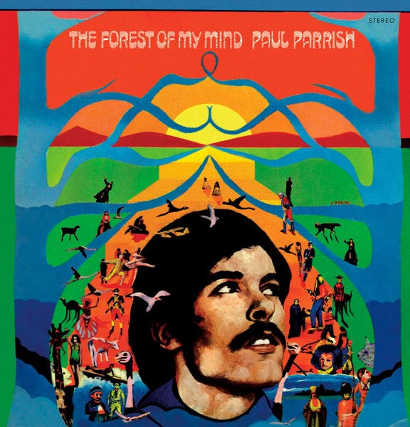Image of Front Cover of LP - EX/VG+ - PAUL PARRISH, The Forest Of My Mind (Mapache Records; MAPA0010LP, USA & Europe 2016 Reissue, Pasteback Sleeve, Insert), Nice clean copy!,  - 2816178C