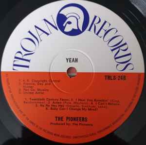 Image of Label Cover of LP - VG/G+ - THE PIONEERS, Yeah! (Trojan Records; TRL 24, UK 1971), Marks on either side of the record,no pops, no skipping. It has definitely dulled slightly through play.,  - 2846172S
