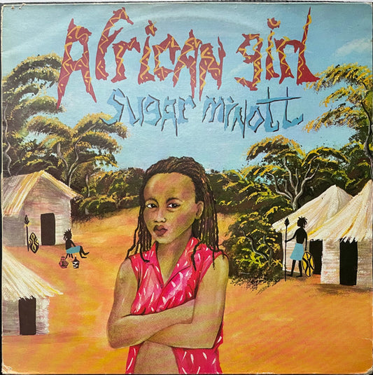 Image of Front Cover of LP - VG/VG - SUGAR MINOTT, African Girl (Black Roots; BRLP 3000 E, UK 1981), ,  - 2846173S