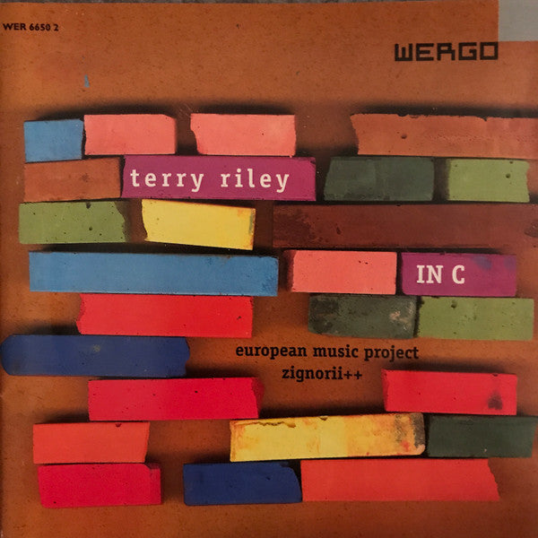 Image of Front Cover of CD - VG+/VG+ - TERRY RILEY - EUROPEAN MUSIC PROJECT, ZIGNORII++, In C (WERGO; WER 6650 2, Germany 2002, Jewel Case), ,  - 2836007E