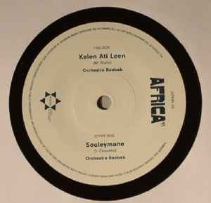 Image of Front Cover of 7" - /EX - ORCHESTRA BAOBAB, Kelen Ati Leen / Souleymane (Mr Bongo; AFR45.06, UK 2015, Stickered company sleeve.), Light creasing on sleeve.,  - 2826122E