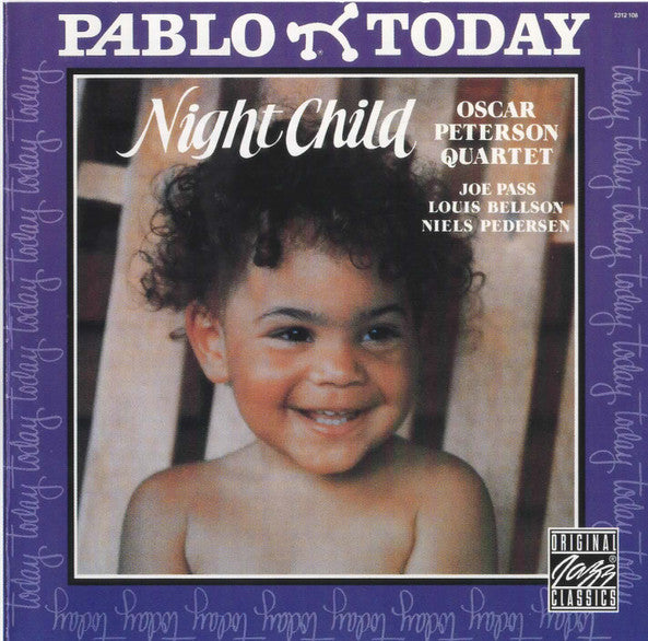 Image of Front Cover of CD - VG+/VG+ - OSCAR PETERSON QUARTET*, Night Child (Original Jazz Classics; OJCCD-1030-2, Germany 1999), ,  - 2836068E