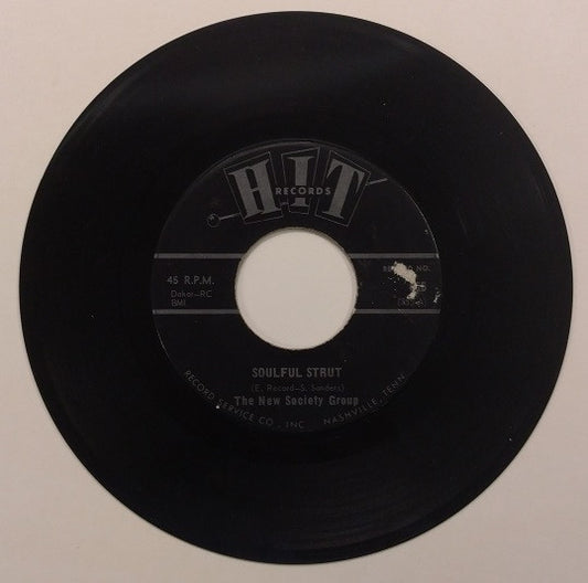 Image of Front Cover of 7" - /VG - THE NEW SOCIETY GROUP / THE FANTASTICS, Soulful Strut / You Showed Me (Hit Records; 355, US 1960s), ,  - 2816205C
