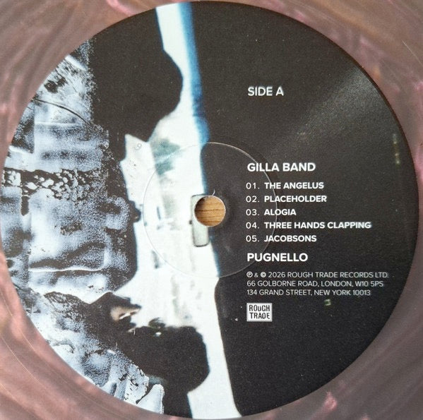 Image of Label Cover of LP - NEW/NEW - GILLA BAND, Pugnello (Rough Trade; RT0616LPXE, Europe 2026, Gatefold, 24 Page Booklet, Indie Exclusive, Pearl Vinyl), , Gilla Band are happy to announce their brand new album �Pugnello� released on the 25th September 2026 on Rough Trade Records. The album was recorded from 2022 - 2026 across three studios, Hellfire, Yellow Door Music Studio, & Sonic Studios in Dublin, the album was produced by Gilla Band & it was recorded and mixed by Daniel�Fox. - 3956134S