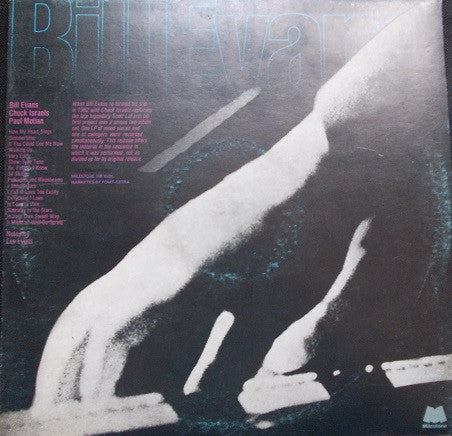 Image of Back Cover of 2xLP - VG/VG+ - BILL EVANS, The Second Trio (Milestone; HB 6121, Italy 1982 Reissue, Gatefold), Strong VG+, Edge and Ring Wear,  - 2826172E
