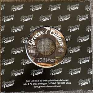 Image of Back Cover of 7" - EX/EX - CORRADO ALUNNI, Black Pearl / Turn It On (Groove 7 Culture; GCV-7012, Italy 2026, No Company Sleeve), ,  - 3256056S