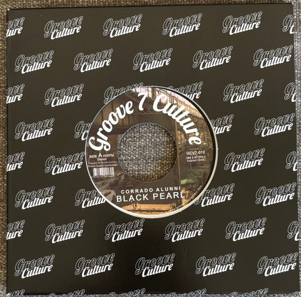 Image of Front Cover of 7" - /VG - CORRADO ALUNNI, Black Pearl / Turn It On (Groove 7 Culture; GCV-7012, Italy 2026, No Company Sleeve), Storage marks only,  - 2816209C