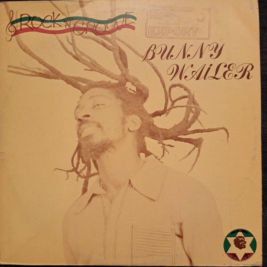 Image of Front Cover of LP - G+/G+ - BUNNY WAILER, Rock 'N' Groove (Solomonic; , Jamaica 1981), Light lines only, plays above grade. NO Export Stamp on sleeve. Matrix matches.,  - 2816226C