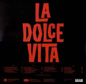 Image of Back Cover of 2xLP - NEW/NEW - NINO ROTA, Fellini's La Dolce Vita (Cam Sugar; CSHC04, Italy 2022, Gatefold, Insert), ,  - 2836078E