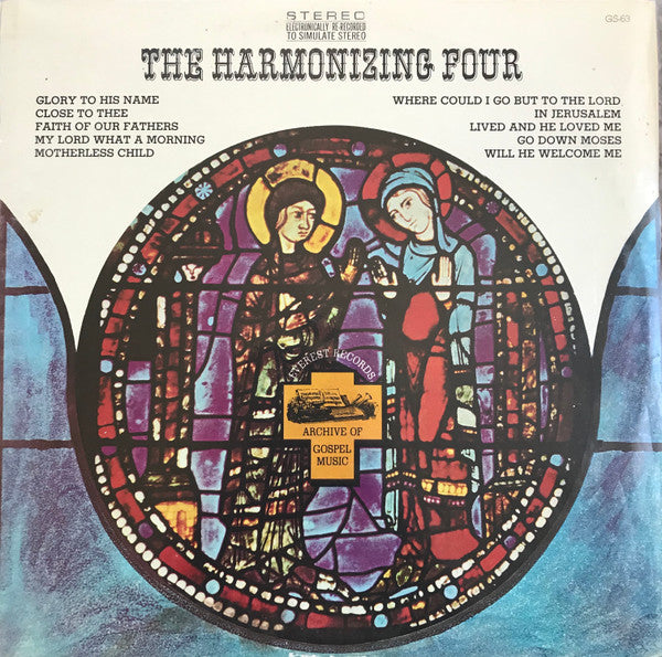 Image of Front Cover of LP - VG+/VG+ - THE HARMONIZING FOUR, The Harmonizing Four (Everest; GS-63, US ), ,  - 3926099E
