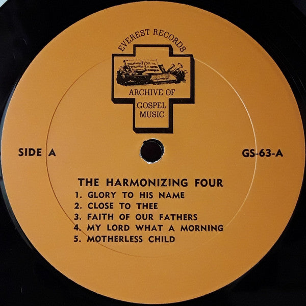 Image of Label Cover of LP - VG+/VG+ - THE HARMONIZING FOUR, The Harmonizing Four (Everest; GS-63, US ), ,  - 3926099E