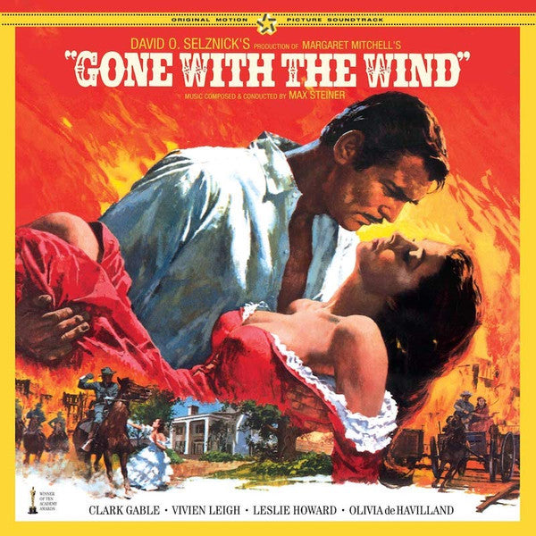 Image of Front Cover of LP - EX/EX - MAX STEINER, Gone With The Wind (Original Motion Picture Soundtrack) (Soundtrack Factory; SF 579424, Europe 2018), ,  - 2826233E