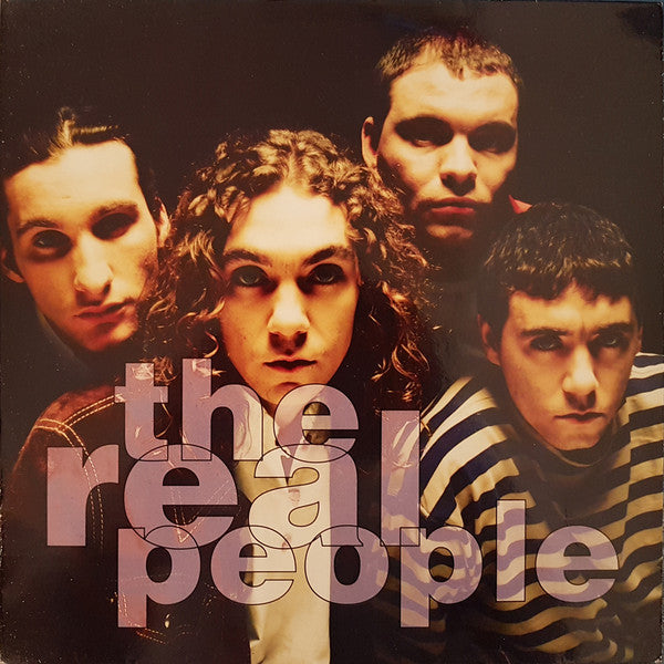 Image of Front Cover of LP - VG/G - THE REAL PEOPLE, The Real People (Columbia; 468084 1, UK & Europe 1991, Inner), Lots of hairlines and some unsightly splodgy marks, Plays better than it looks with some surface noise in quiet passages and some clicks, Sleeve a little worn.,  - 2816261C
