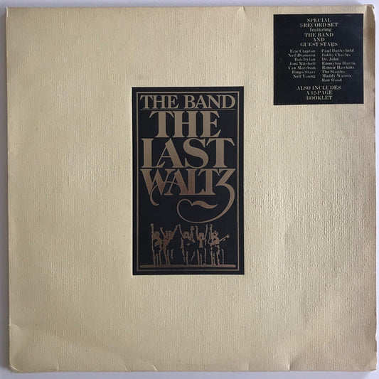 Image of Front Cover of 3xLP - VG+/VG - THE BAND, The Last Waltz (WB Burbank without w Logo on Rim; WB 66 076, Europe 1978, Booklet and Three inners), ,  - 2826248E