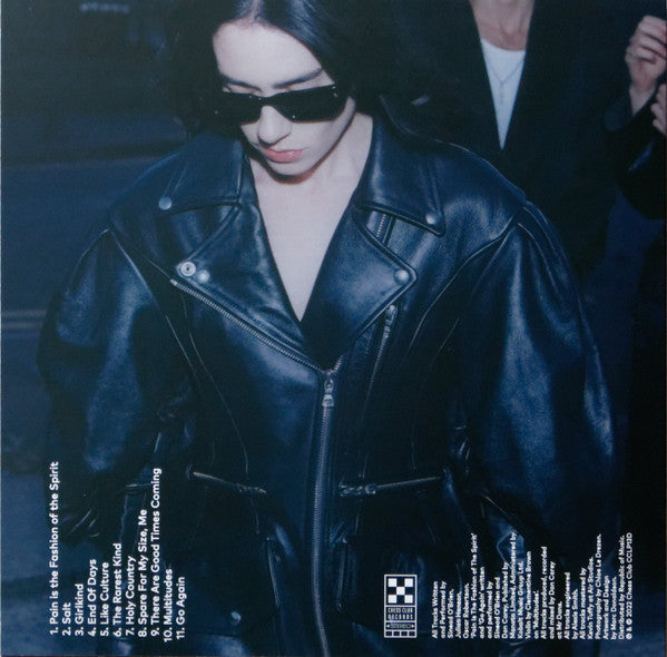 Image of Back Cover of LP - VG+/EX - SIN AD O'BRIEN, Time Bend And Break The Bower (Chess Club Records ; CCLP13D, UK 2022, Poster), ,  - 2826250E