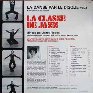 Image of Back Cover of LP - VG+/VG - JANET PIDOUX, La Danse Par Le Disque Vol. 3 La Classe De Jazz (Arion; ARN 30 T 138, Italy , Picture Sleeve), Missing Booklet.,  - 2826285E