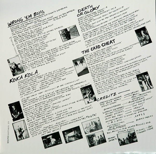 Image of Label Cover of 2xLP - EX/EX - THE CLASH, London Calling (Music On Vinyl; MOVLP050, UK 2009 Reissue, 2 Inners, 180 Gram Audiophile Pressing), ,  - 2826299E