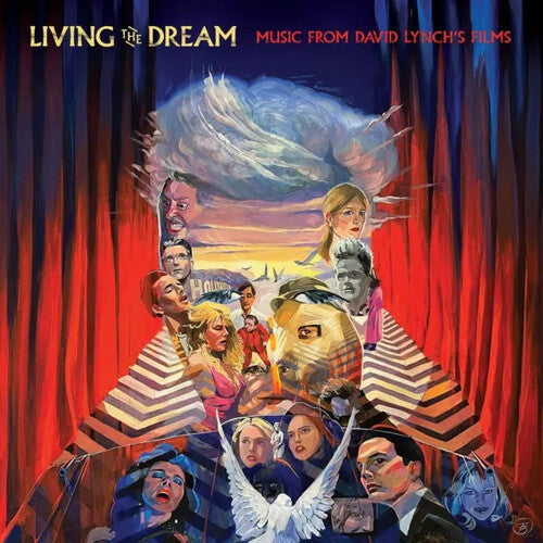 Image of Front Cover of LP - VG+/VG+ - VARIOUS, Living the Dream: Music From David Lynch's Films (Echoes & Blues Records; 22202, Europe 2026, 180 Gram Red Vinyl), ,  - 2816225C