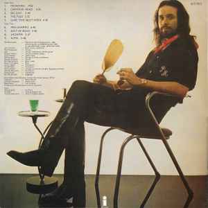 Image of Back Cover of LP - VG/VG - PHIL MANZANERA, Diamond Head (Island Records; ILPS 9315, UK 1975, No Inner), ,  - 2816271C