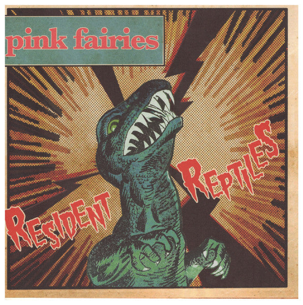 Image of Front Cover of CD - VG+/VG - PINK FAIRIES, Resident Reptiles (Purple Pyramid; CLOCD797, US 2018, Jewel Case), Light marks on disc.,  - 2836075E