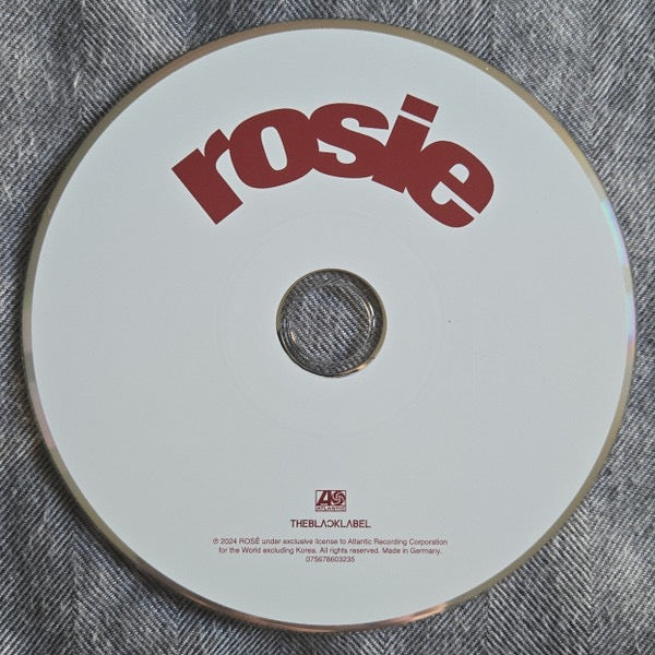 Image of Label Cover of CD - VG+/VG+ - ROS , Rosie (Atlantic; 075678603235, Europe 2024, Box Set, Set of 11 Postcards 11 x11", 3 Postcards (3 out of 5), 2 Photocards, 1 Poster All in a 11 x11  plastic bag with "ROSIE" printed in red.), ,  - 2816308C
