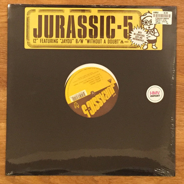 Image of Front Cover of 12" - VG+/VG+ - JURASSIC 5, Jayou (Up Above Records; UPA 3055-1, US 2004 Reissue), ,  - 2816333C