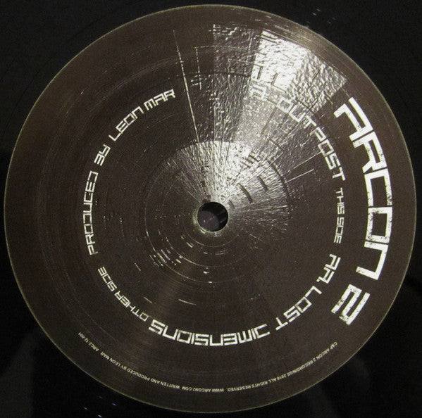 Image of Label Cover of 12" - VG+/VG+ - ARCON 2, Outpost / Lost Dimensions (Arcon 2 Recordings; ARC2 12001, UK 2016, Picture Sleeve), ,  - 2846281S