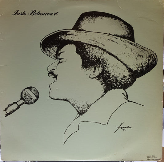 Image of Front Cover of LP - VG/EX - JUSTO BETANCOURT, Justo Betancourt (Fania Records ; JM00 553, US 1979), Sleeve Creased,  - 2826169E