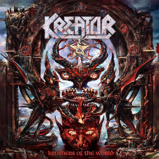 Image of Front Cover of CD - VG+/VG+ - KREATOR, Krushers Of The World (Nuclear Blast Records; NBR 74532, Europe 2026), ,  - 2856052S