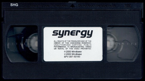Image of Back Cover of CD - VG+/VG+ - COVENANT, Synergy: Live In Europe (Box Edition) (Dependent; Mind 022, Germany 2000, Box Set, Booklet, Includes VHS), ,  - 2816309C