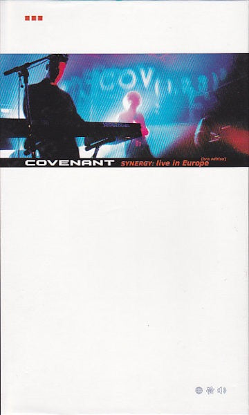 Image of Front Cover of CD - VG+/VG+ - COVENANT, Synergy: Live In Europe (Box Edition) (Dependent; Mind 022, Germany 2000, Box Set, Booklet, Includes VHS), ,  - 2816309C