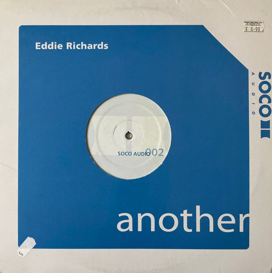 Image of Front Cover of 12" - VG/VG - EDDIE RICHARDS, Untitled (SOCO Audio; SOCO 002, Canada 2001, Die Cut Titled Company Sleeve), Sleeve is ringworn. Disc has some light marks and a mild warp that does not affect playback but is visually noticeable.,  - 2816372C